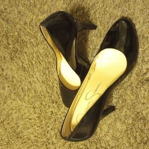 Jessica Simpson high heel black 7m